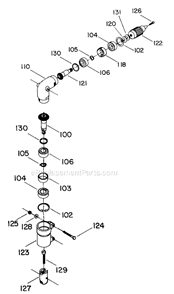 Part Location Diagram of 862155 DeWALT NUT
